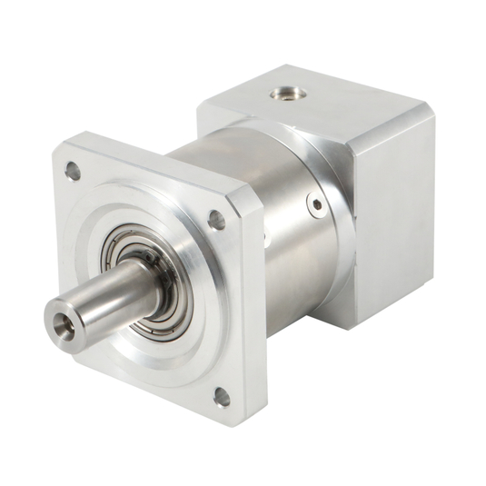 عالية الدقة منخفضة رد الفعل العكسي علبة التروس الكوكبية تخفيض شفة مربع لمحرك سيرفو