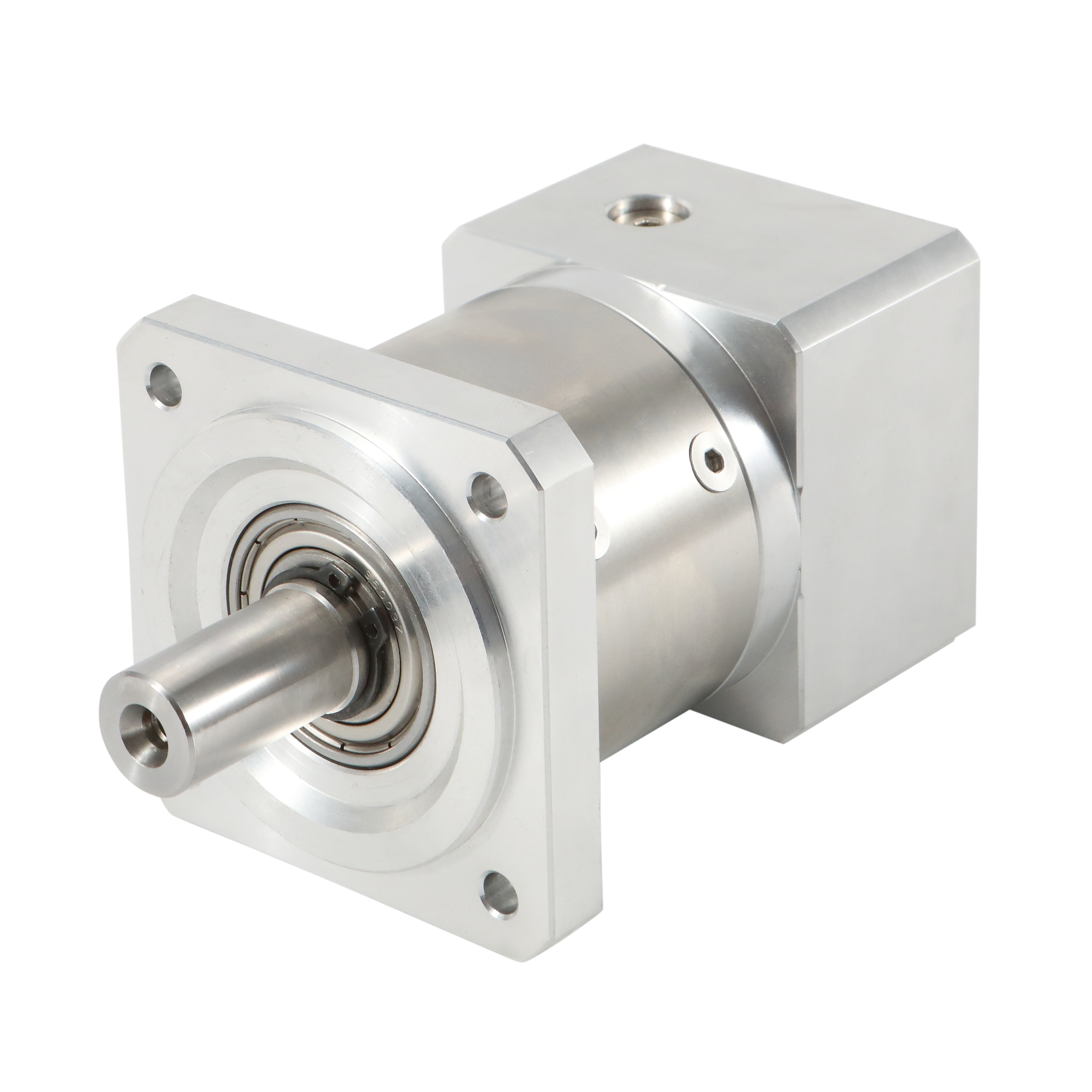 عالية الدقة منخفضة رد الفعل العكسي علبة التروس الكوكبية تخفيض شفة مربع لمحرك سيرفو