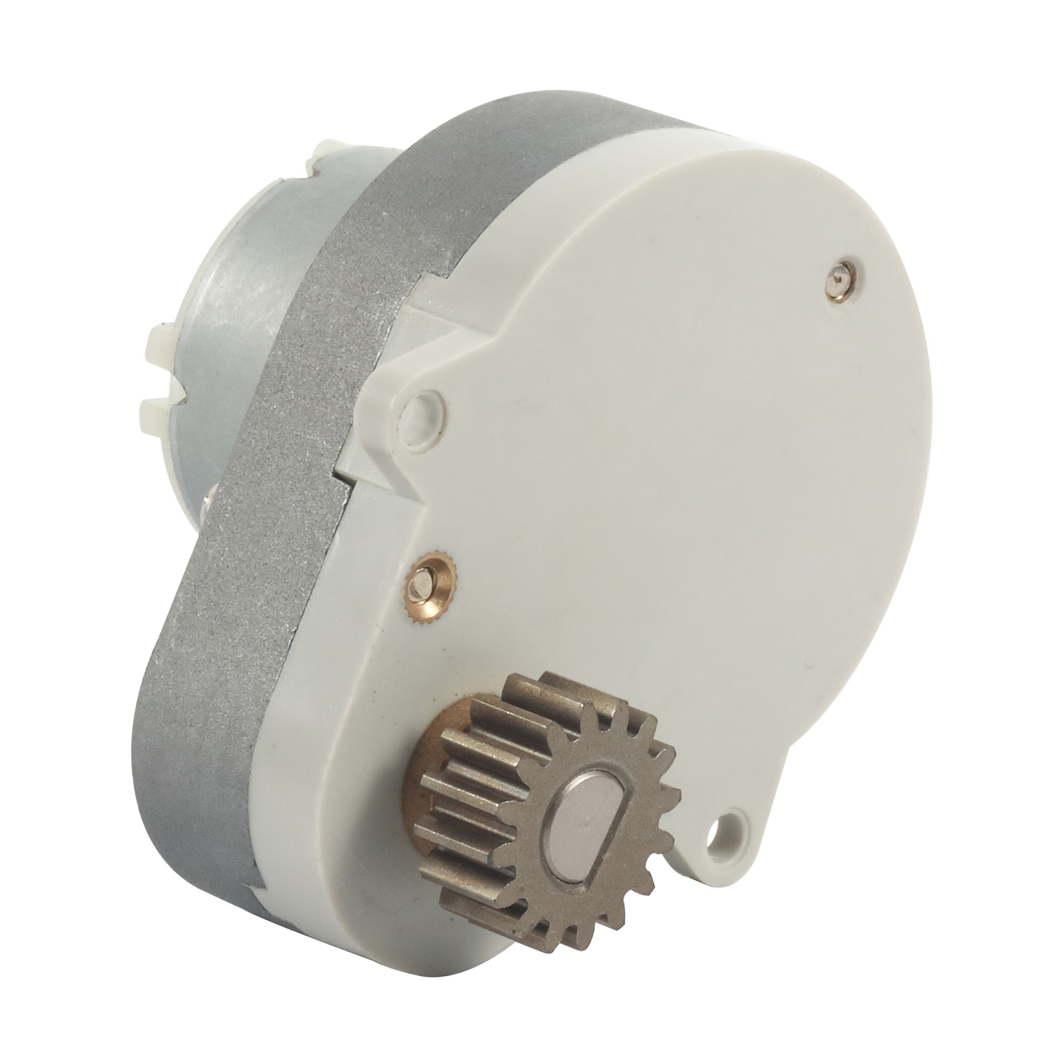 محرك تروس DC منخفض السرعة بعمود مزدوج